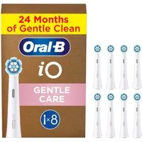 Oral-B Aufsteckbürsten iO Sanfte Reinigung, fortschrittliche Plaque-Entfernung, für empfindliches Zahnfleisch