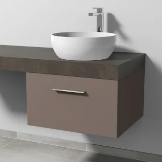 Sanipa Waschtischunterbau mit Auszug 2morrow (G3321) 340x600x520 Taupe-Matt, G33211T G33211T