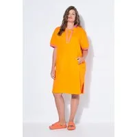 Laurasøn Jerseykleid Strandsweatkleid 1/2 Arm Kapuze