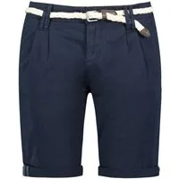 SUBLEVEL Shorts Damen Bermudas kurze Hose Baumwolle Jeans Sommer Chino Stoff