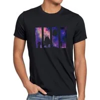 style3 T-Shirt Anime Galaxy totoro mononoke schloss chihiro film mononoke