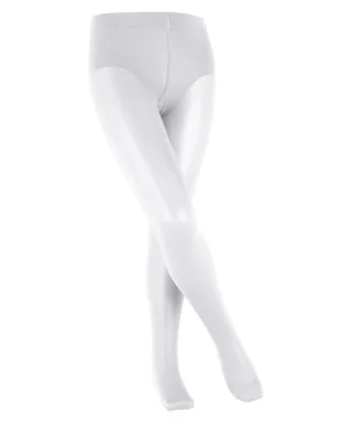 FALKE - FALKE Pure Matt 30 DEN Kinder white - Gr. - 140
