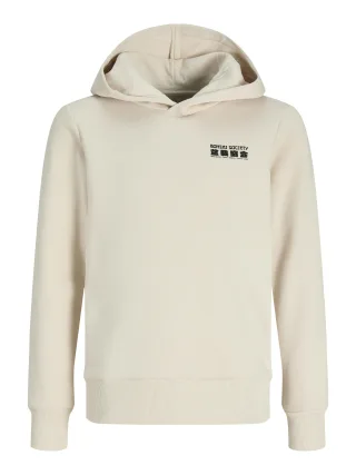 JACK&JONES - JORBONZAI SWEAT HOOD STYD AW25 JNR Moonbeam - Gr. - 140