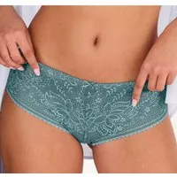 LASCANA Panty Luciana aus feiner, dezent transparenter Spitze in blumiger Optik
