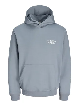 JACK&JONES - JORNORREBRO TYPO BACK SWEAT HOOD SN - Gr. - XL