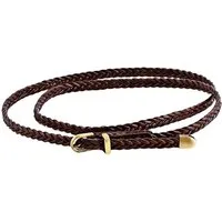 Bwecuy Flechtgürtel Frauen Geflochtene Taille Gürtel - Dünner Gewebter Bund für Kleid Taillengürtel Sommer Boho Waist Dress Band Gürtel