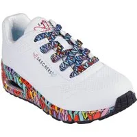 Skechers UNO Sneaker Plateausneaker, Schnürschuh mit Keilabsatz