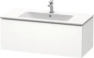 Duravit L-Cube Waschtischunterbau wandhängend Weiß Supermatt 1020x481x400 mm - LC614208484 LC614208484