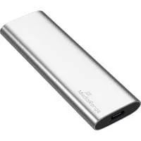 240 GB, Externe SSD silber, USB-C 3.2 Gen 2 (10 Gbit/s)