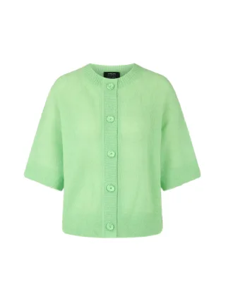 Marc Cain Sports - Kurzer Cardigan Knitted in Germany patina green - Gr. - 38