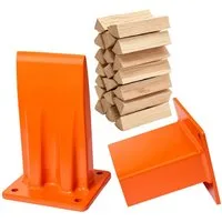 relaxdays Holzspalter Manueller Holzspalter