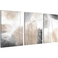 Novart Wandbild Wandbilder Boho Wohnzimmer Schlafzimmer Landhaus Deko, Abstrakt
