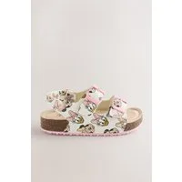 Next Minnie Mouse Sandalen mit 2 Riemen + Kork-Fußbett Sandale (1-tlg)