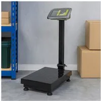 HTI-Living Kofferwaage Digitale Plattformwaage Robust Präzise Belastbar, Tragkraft 160 kg, (Stück, 1-tlg), Standwaage