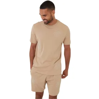 Threadbare - "Ardsley" Shorts für Herren (Steinfarben)