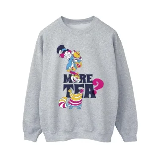 Disney - "Alice In Wonderland More Tea" Sweatshirt für Damen (Grau)