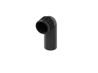 Tece -WC-Anschlussbogen DN 90/90 aus PE-HD (schweißbar), 9820315 9820315
