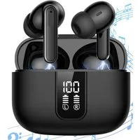 VSIUO In Ear Kopfhörer Bluetooth 5.3 Kabellos, Active Noise Cancelling(ANC) Bluetooth-Kopfhörer (ENC Lärmreduzierung,Touch Control, IPX7 Wasserdicht, Wireless Earbuds, Voice Assistant, Siri, Bluetooth, Rauschunterdrückung)