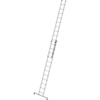 Munk Sprossen-Schiebeleiter 2-teilig mit nivello®-Traverse - 020412