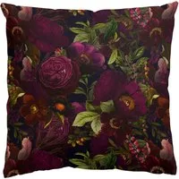 Bilderdepot24 Dekokissen drinnen Kissenhülle/ Sofakissen/ Zierkissen Kissenhülle violett Blumen, Bezug mit / ohne Füllung Zierkissen Outdoor Sofa Bett