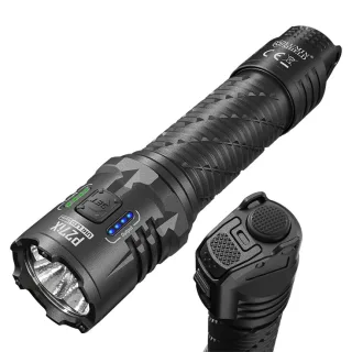 NITECORE P27iX 5000LM Tactical Flashlight USB-C Rechargeable 430M Beam IP68 Waterproof Power by 21700 Li-ion Battery Out