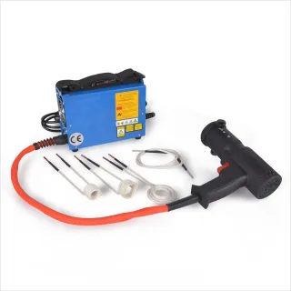 DIH-1500W Portable Flameless Induction Heater Air Cooled Quick Heating Compact Design 1.5KW Output Industrial for Car Re