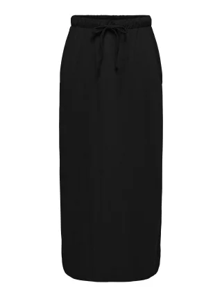 JDY - JDYDALILA MAXI SKIRT JRS ATK black - Gr. - L