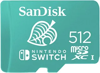 SanDisk microSDXC UHS-I-Karte 512GB [für Nintendo Switch] grün