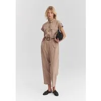 TATUUM Jumpsuit Gewebter Overall Mit Leinen - Tamasi