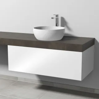 Sanipa Waschtischunterbau mit Auszug 2morrow (P2325) 340x1000x520 Weiß-Glanz, P232578 P232578