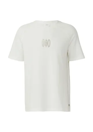 s.Oliver Red Label - Raglan-T-Shirt weiß - Gr. - XXL