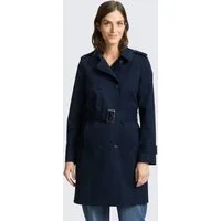 TOM TAILOR Kurzmantel Jacken Trenchcoat aus wasserabweisendem Material