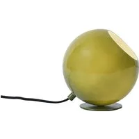 Qazqa Tischleuchte Mabel, ohne Leuchtmittel, Warmweiß, QAZQA Tisch­leuchte, e27, Grün, Glas, Retro