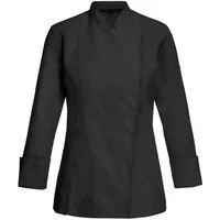 GREIFF Kochjacke Greiff GASTRO MODA Cuisine Damen Kochjacke Regular Fit Schwarz