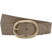 AnnaMatoni Ledergürtel AnnaMatoni Damen Ledergürtel in hochwertigem Velour Leder 4cm