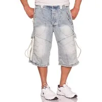 Jet Lag Shorts Evan Baggy Style Bleached oder Light Navy