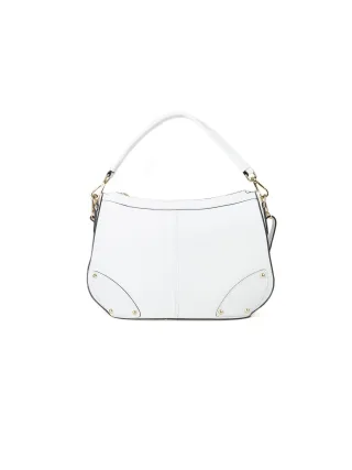 Giulia Monti Schultertasche Weiß