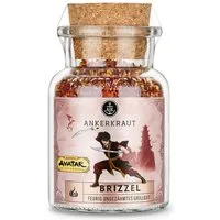 Ankerkraut Gewürz Brizzel (Avatar), 85g im Korkenglas, Ankerkraut scharfe Gewürzzubereitung - Ankerkraut Lizenz