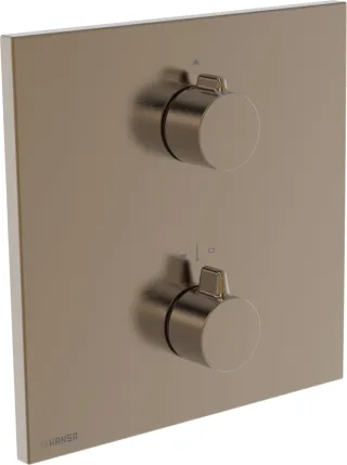 Hansa Sichtteil f. einen Abgang, HANSAEASYMIX 8871 Rosette eckig Bronze, 8871906281 8871906281