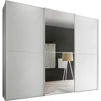 STAUD Schwebetürenschrank Sinfonie Plus, edles Design in hochwertiger Qualität, Made in Germany Mit Spiegeltüre und vier verschiedenen Ausstattungsvarianten