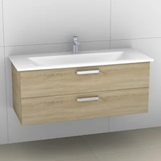 Artiqua 414 Waschtischunterschrank für Venticello 4104CG, Castello Eiche quer NB, 414-WU2L-V113-7134 414-WU2L-V113-7134-426