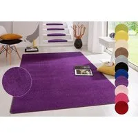 HANSE Home Teppich Fancy, rechteckig, Höhe: 7 mm, Kurzflor, Läufer, uni, gekettelt, Wohnzimmer, Schlafzimmer, Esszimmer