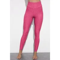 COFI 1453 Leggings Miss Angelia Fashion Damen Leggings Stretch Fit Hoher Bund Fitness