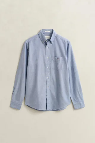GANT - Classic Regular Fit Oxford-Hemd college blue - Gr. - M