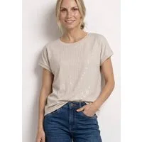 STREET ONE T-Shirt mit Rundhalsausschnitt