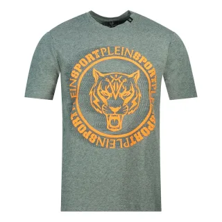 Plein Sport Scribble Layer Logo T-Shirt grau