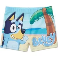 Bluey Boxer-Badehose Badehose für Jungen hellblau