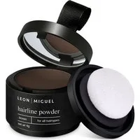 Leon Miguel Haaransatz-Farbpuder Hairline Powder - Haar Concealer zum Ansatz kaschieren - 4g, Ohne Rückstände