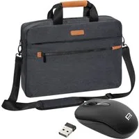 PEDEA Laptoptasche ELEGANCE Notebook Umhängetasche 15,6 / 17,3 Zoll, Umhängetasche mit einer dicken Polsterung
