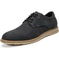 Allthemen Schnürschuh Herren Schnürschuhe im Vintage Look Business-Casual Freizeitschuhe